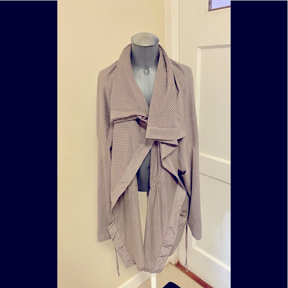 Microfiber drape Yoga cover up